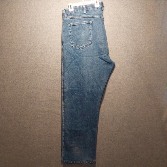 NWOT Wrangler Jeans Men's 42×29 Regular Fit Distressed 855WAQD - Picture 3 of 5